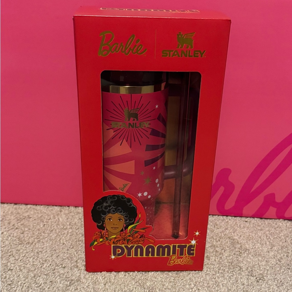Stanley BARBIE Pink tumbler